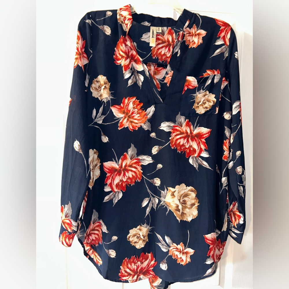 Womens Floral Blouse (Lara Fashion)